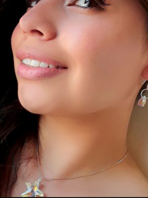 Conjunto collar, dije y colgantes Estrella de Mar