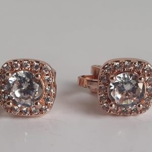 Aretes talla redonda